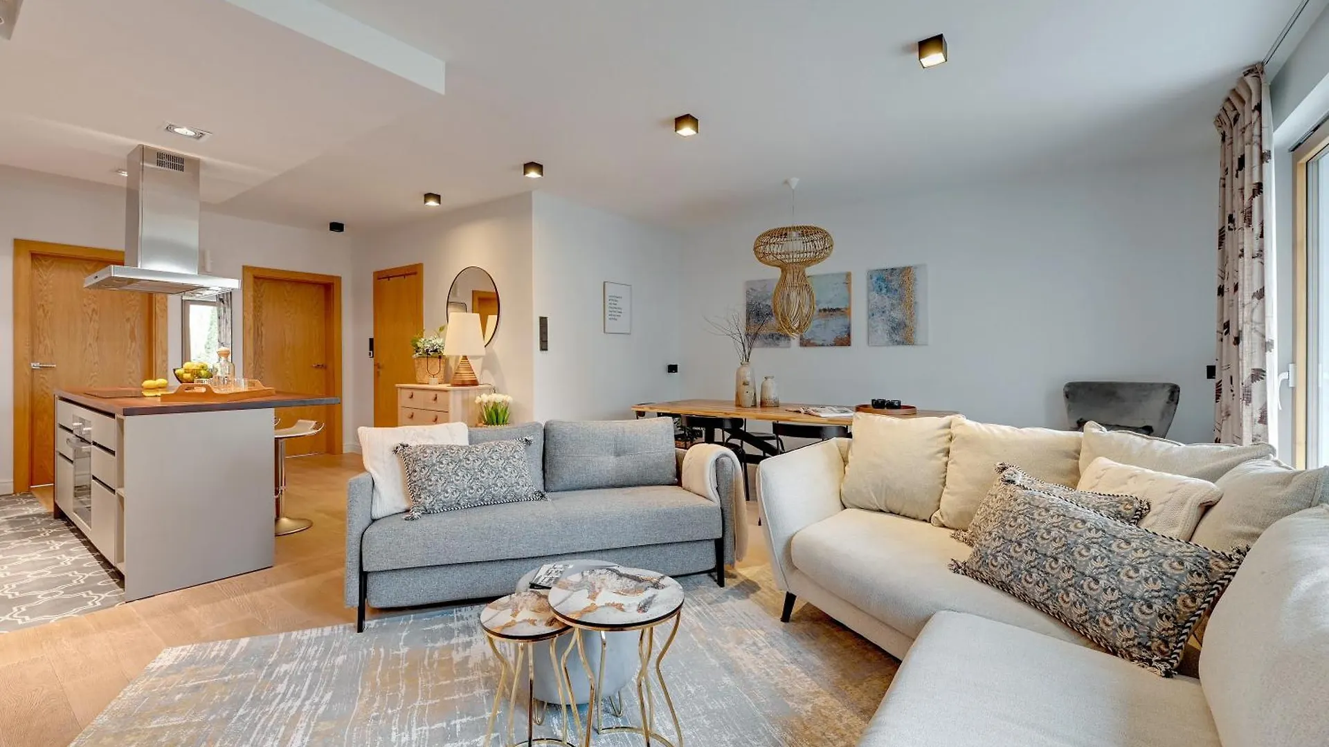 Lion Apartments - Tulum Quiet Family Premium Apartment With Boho Style Terrace Gdansk