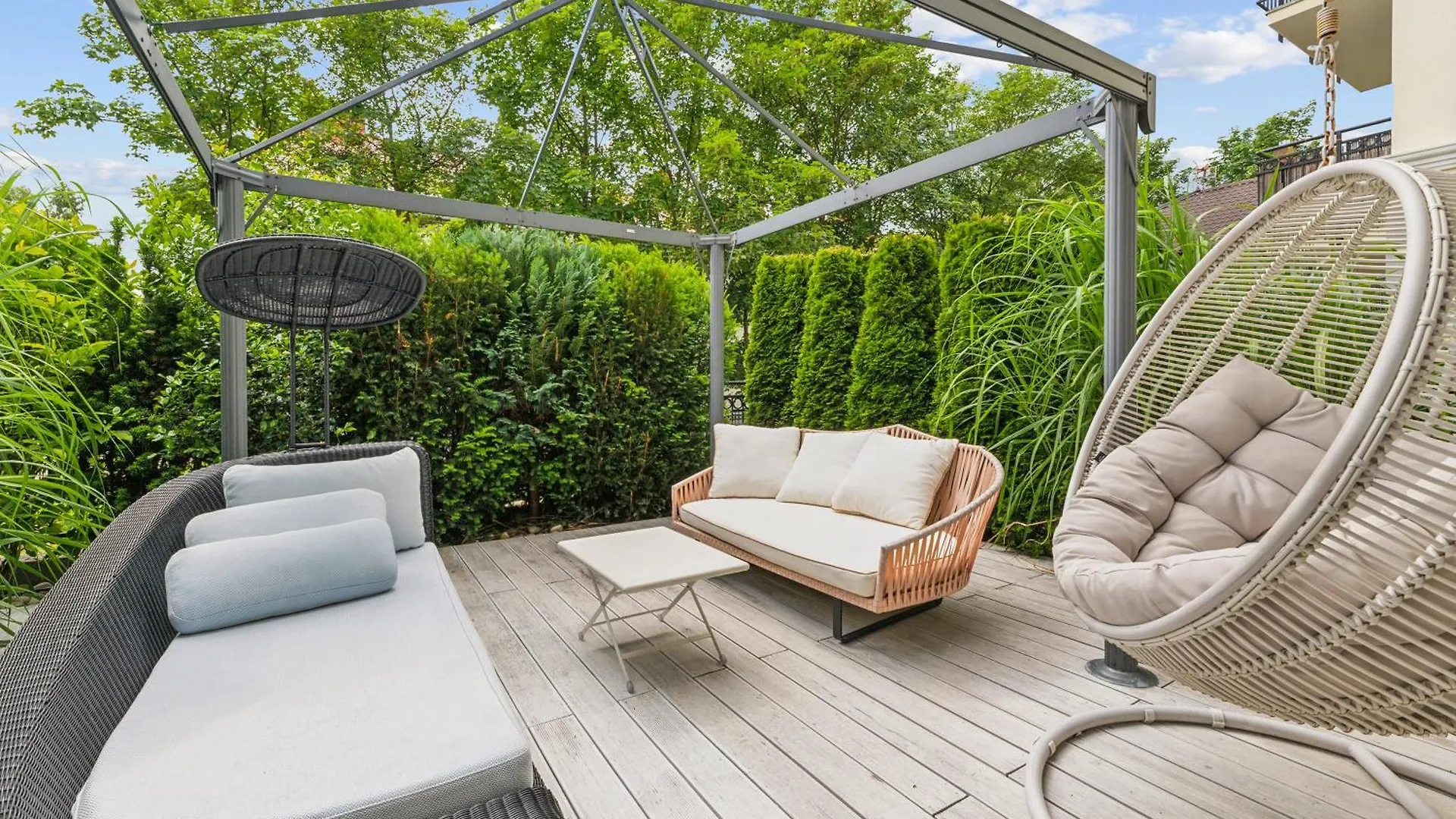 Lion Apartments - Tulum Quiet Family Premium Apartment With Boho Style Terrace Gdansk
